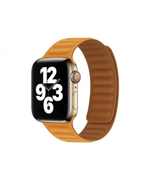 Curea Ceas Watchband, Apple Watch 1/2/3/4/5/6/7/SE (42/44/45mm) Silicon, Orange